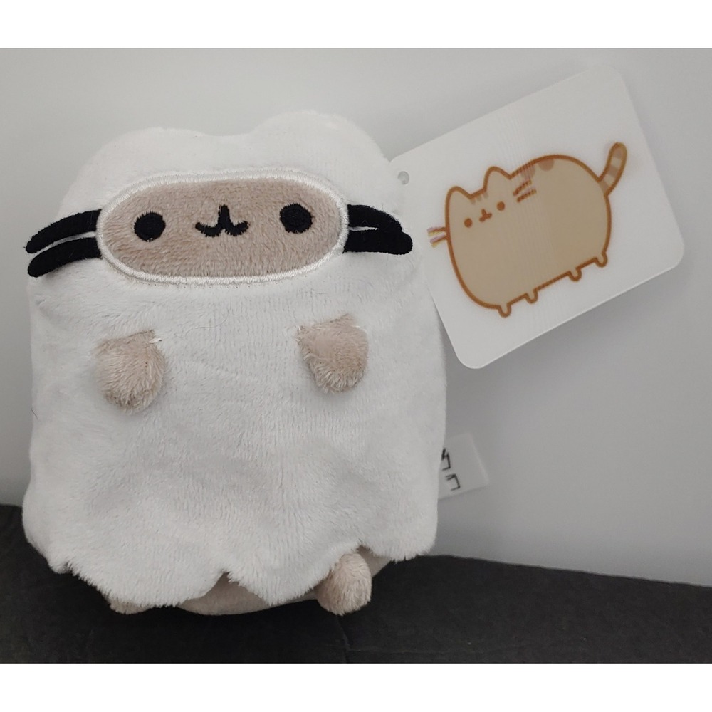Pusheen Ghost 4.5" Plush Halloween Stuffed Animal NWT Hallowsheen Gund 2025